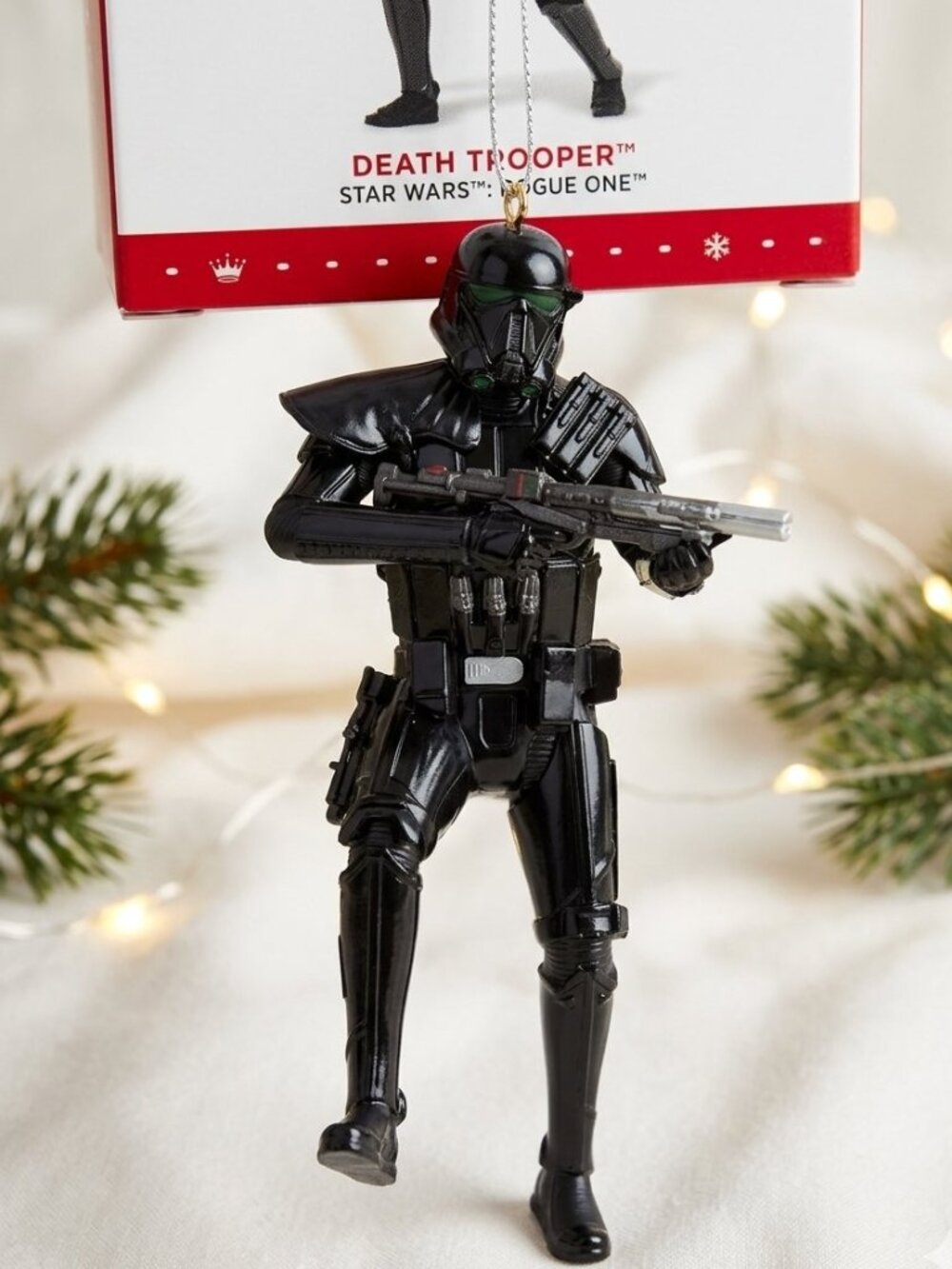 New 2016 Hallmark Star Wars Rogue One Death Trooper Ornament With Box